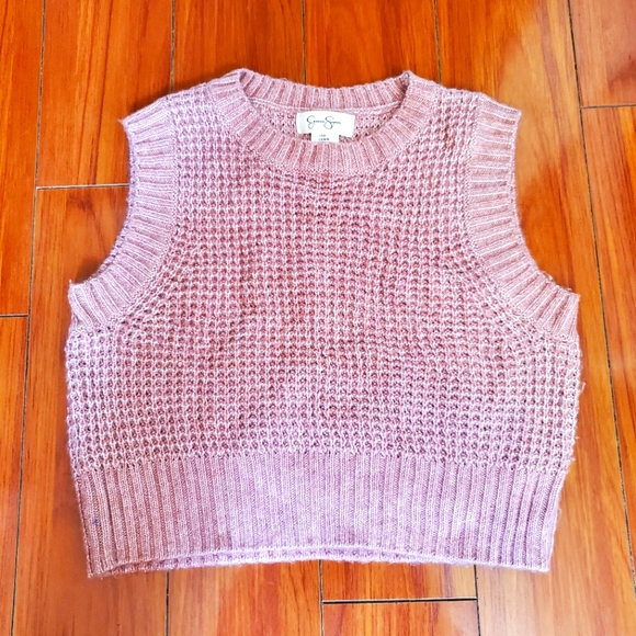 Jessica Simpson Jackets & Blazers - Jessica Simpson cropped vest